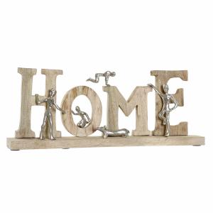 Figura Decorativa DKD Home Decor Plateado Aluminio Perro (59 x 8 x 24 cm)