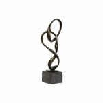 Figura Decorativa DKD Home Decor Metal Resina (18 x 11 x 48 cm)