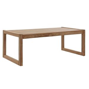 Mesa de Centro DKD Home Decor Jardín Natural Marrón Teca 120 x 60 x 45 cm