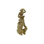 Figura Decorativa DKD Home Decor Dorado 13,5 x 10 x 30 cm