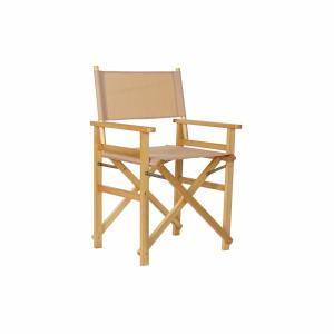 Silla de Jardín DKD Home Decor Marrón Natural Pino 56 x 48 x 87 cm (56 x 48 x 87 cm)