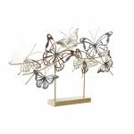 Figura Decorativa DKD Home Decor Dorado Metal Multicolor (87 x 9 x 53 cm)