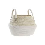 Cesta DKD Home Decor 37 x 37 x 25 cm Fibra natural