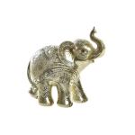 Figura Decorativa DKD Home Decor Dorado Elefante Colonial 19 x 8 x 18 cm