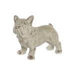 Figura Decorativa DKD Home Decor Acabado envejecido Gris Resina Perro (19 x 39 x 28,5 cm)