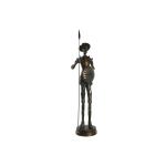 Figura Decorativa DKD Home Decor Cobre 10 x 10 x 48 cm