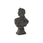 Figura Decorativa Home ESPRIT Gris Busto 36 x 18 x 58,5 cm