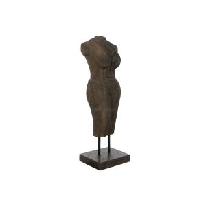 Figura Decorativa Home ESPRIT Gris oscuro 40 x 35 x 120 cm