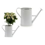 Regadera decorativa Metal Blanco Plateado 10,5 x 22,5 x 38 cm