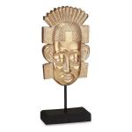 Figura Decorativa Indio Dorado Poliresina (17,5 x 36 x 10,5 cm)