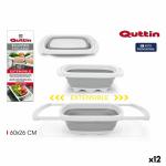 Escurridor de Cocina Plegable Quttin Extensible 60 x 26 cm (12 Unidades)