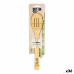 Paleta de Cocina Quttin Bambú 30 x 6,2 x 0,8 cm (36 Unidades)