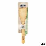 Paleta de Cocina Quttin Marrón Recta Bambú 30 x 6,2 x 0,8 cm (36 Unidades)