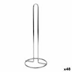 Portarrollos de Cocina Acero Plateado Metal 31 cm 5 mm (48 Unidades)