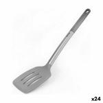 Paleta de Cocina Quttin Gris Silicona Acero 36 x 8,5 cm (24 Unidades)