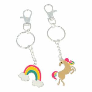 Llavero Inca Arcoíris Unicornio (2 pcs)