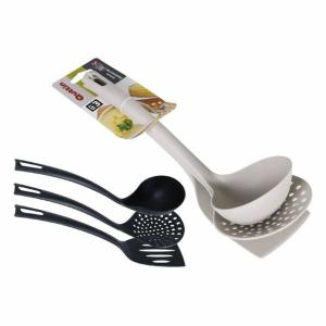 Set de Utensilios para Cocina Quttin Nylon (3 Piezas)