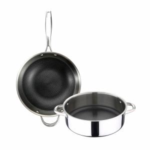 Set de Sartenes Masterpro Cookware Hi-Tech 3 Plástico 2 Unidades (2 pcs)