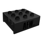 Soporte AFW D50 44 x 44,5 x 17 cm Negro