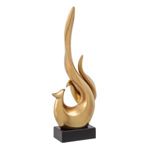 Figura Decorativa 16 x 9 x 43 cm Dorado