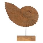 Escultura Caracola Beige 49,5 x 9 x 53,5 cm