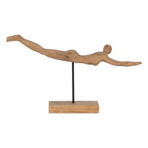 Figura Decorativa Natural Mujer 54 x 9 x 32 cm