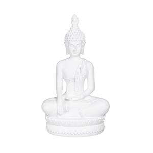 Figura Decorativa Blanco Buda 19,2 x 12 x 32,5 cm