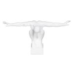 Figura Decorativa Blanco 39 x 15,5 x 19 cm