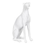 Figura Decorativa Blanco Perro 19 x 12 x 37,5 cm