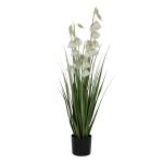 Planta Decorativa PVC Cemento Tejido 91 cm