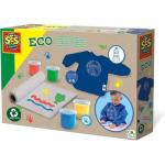 Pintura de Dedos SES Creative Finger painting kit with Eco apron