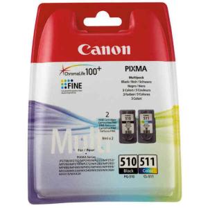 Cartucho de Tinta Original Canon PG-510/CL-511 Multi Pack