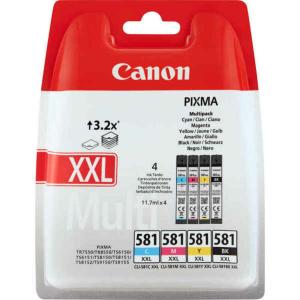 Cartucho de Tinta Original Canon CLI-581XXL Multicolor