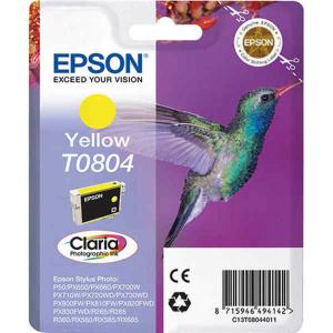 Cartucho de Tinta Original Epson T0804 Amarillo