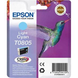 Cartucho de Tinta Original Epson T0805 Cian