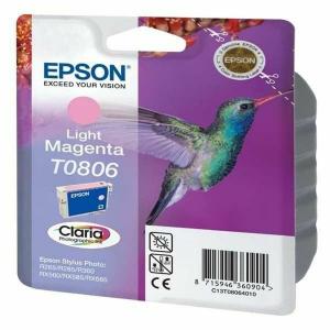 Cartucho de Tinta Original Epson Cartucho T0806 magenta claro Magenta Magenta Claro