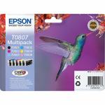 Cartucho de Tinta Original (pack de 4) Epson C13T08074011 Amarillo Cian Magenta