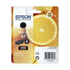 Cartucho de Tinta Original Epson Singlepack Black 33XL Claria Premium Ink 12,2 ml Negro