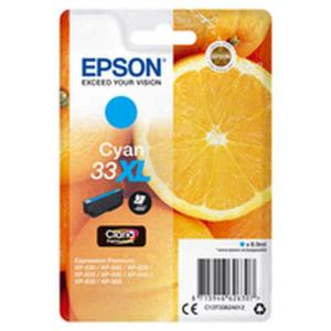 Cartucho de Tinta Original Epson Singlepack Cyan 33XL Claria Premium Ink Cian