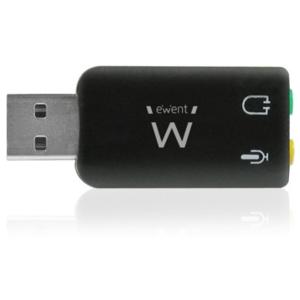 Adaptador de Sonido USB Ewent EW3751 USB 2.0