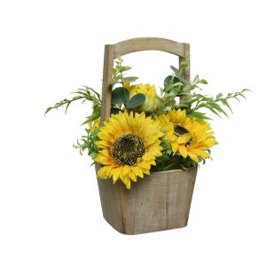 Planta Decorativa Everlands Maceta 23 x 23 x 31 cm Girasol