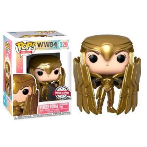 FUNKO POP Wonder Woman con Alas Doradas 329 - WW80th Edición Especial - 889698466592