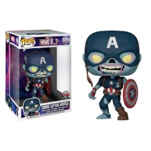 FUNKO POP Capitán América Zombie 949 - What If..? 25cm - 889698584494