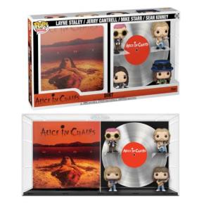 Pack 4 FUNKO POP Layne Staley, Jerry Cantrell, Mike Starr y Sean Kinney 31 - Alice in Chans Dirt  - 889698614405