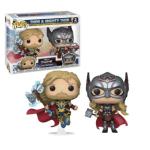 Pack 2 FUNKO POP Thor & Mighty Thor - Thor: Love and Thunder - 889698631761