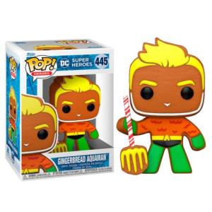 FUNKO POP Aquaman Galleta de Jengibre 445 - Súper Héroes - 889698643214