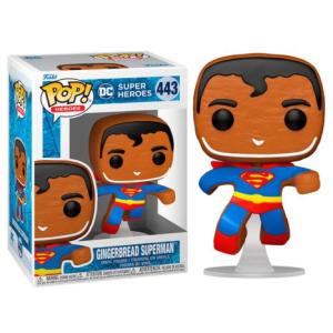 FUNKO POP Super-Man Galleta de Jengibre 443 - Súper Héroes - 889698643221