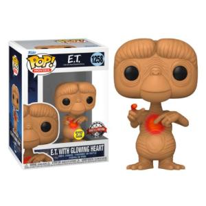 FUNKO POP E.T con corazón Brillante 1258 - E.T El Extraterrestre Brillante en la Oscuridad Edición Especial - 889698650885