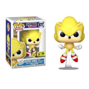 FUNKO POP Súper Sonic 877 - Sonic Brilla en la Oscuridad Edición Limitada - 889698652599