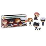 Pack 4 FUNKO POP Yuji Itadori, Megumi, Nobara y Satoru - Jujutsu Kaisen Edición Especial Brillante en la Oscuridad - 889698668415